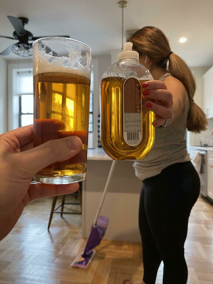 How My Beer Matches This Floor Cleaner