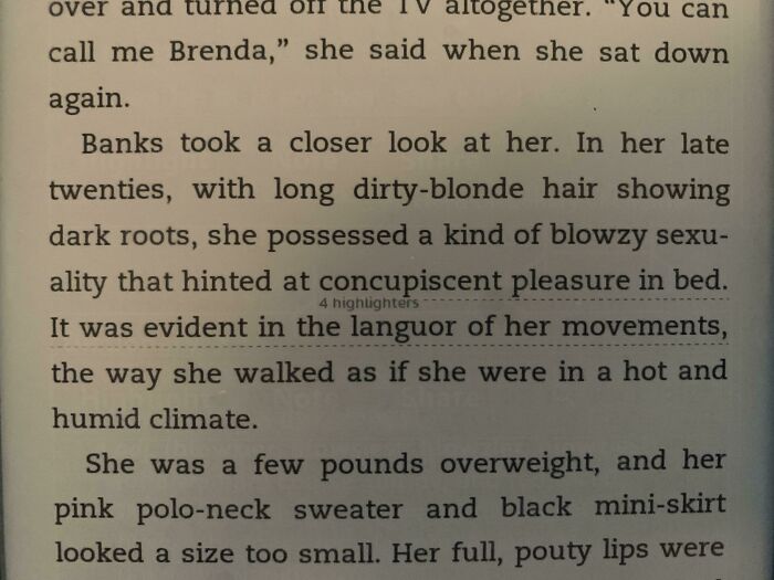 I’m Just On Page 3 Of This Book, And This Is The Detective’s First Thoughts On The Mother Of A Kidnapped Child