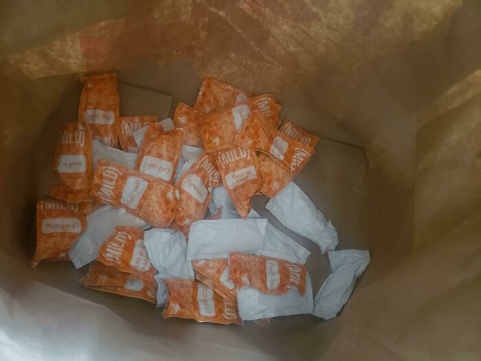 "As Much Mild Sauce As You're Legally Allowed To Give Me"
