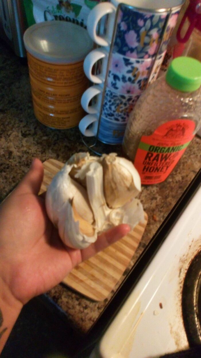 Asked Boyfriend To Pick Me Up Garlic
