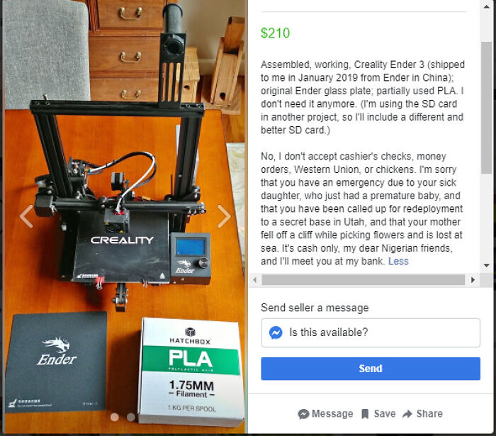 Someone Has Dealt With A Lot Of Choosing Beggars