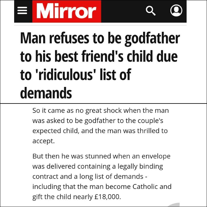 That's Not It, They Had More Demands...