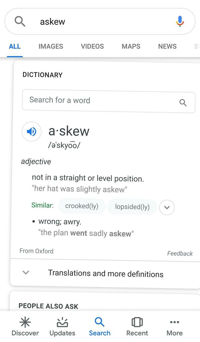 Google Gives Us A Visual Example