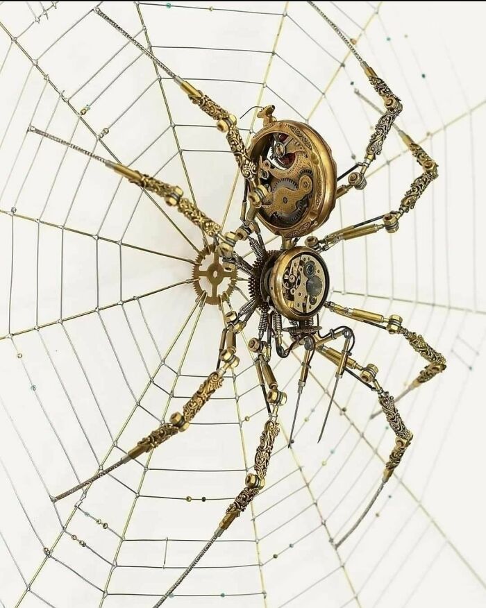 Steampunk Spider.peter Szucsy