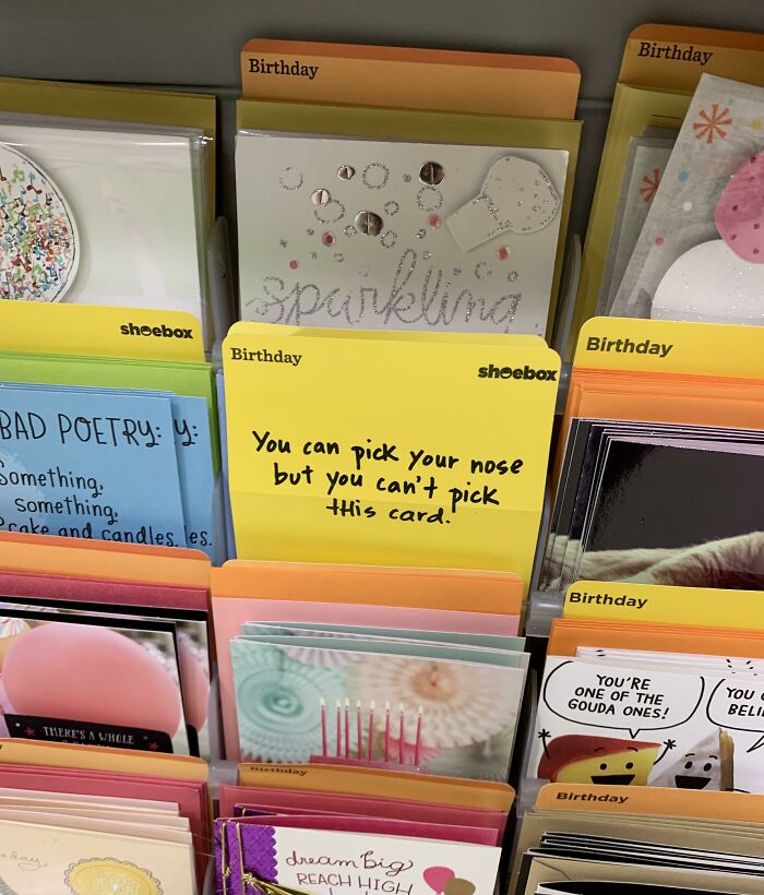Out Of Stock Birthday Card Message