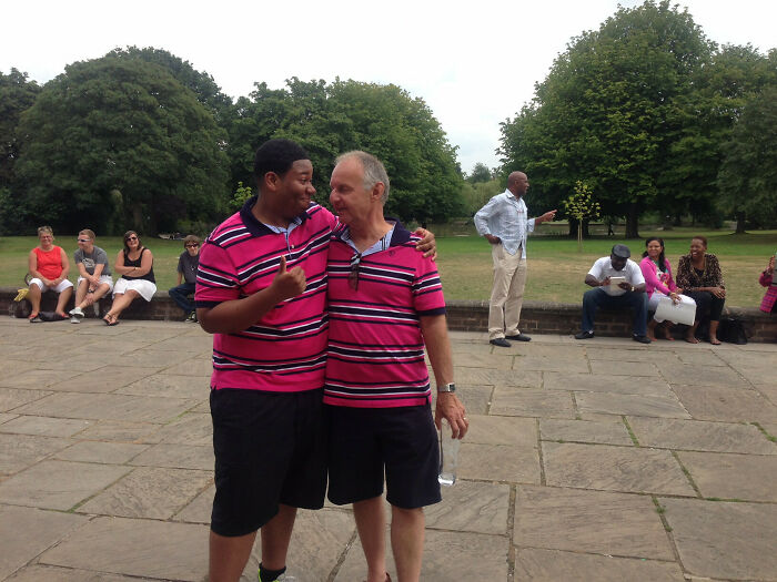 My Friend Held A BBQ After His Wedding. These Two From Different Sides Of The New Family, Turned Up Like This