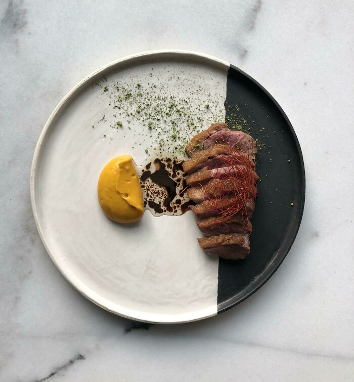 Duck, Hokkaido Squash, Coffee, Matcha