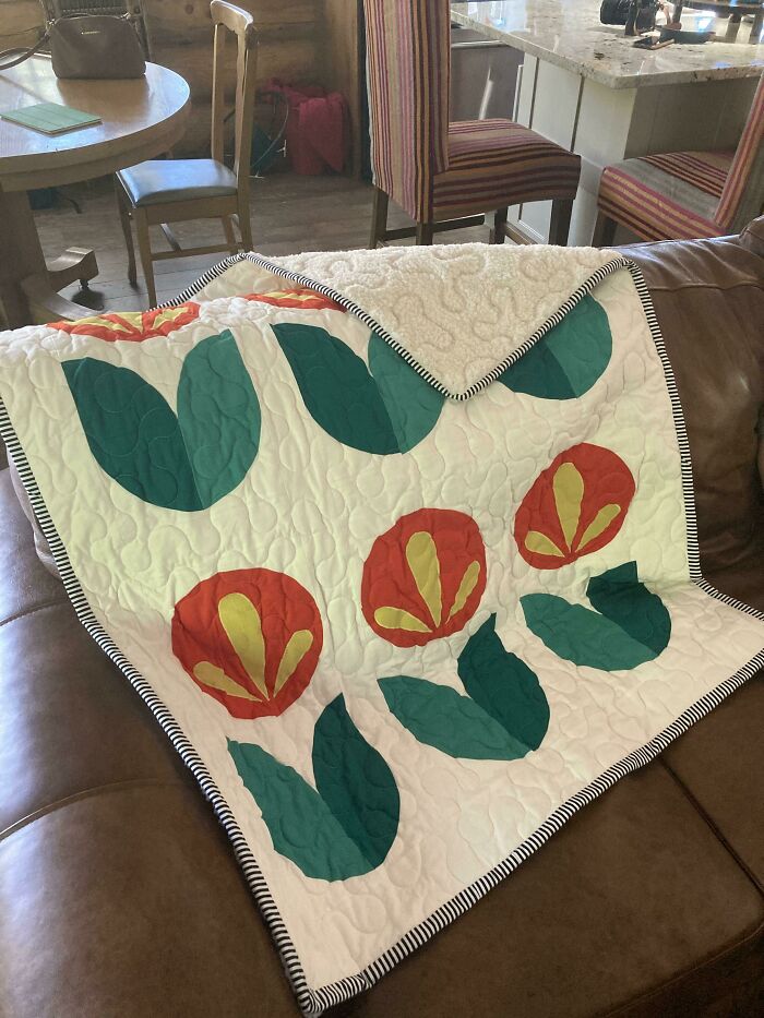 Just Finished This Quilt, I’m Also Getting Married Today! It’s A Good Day