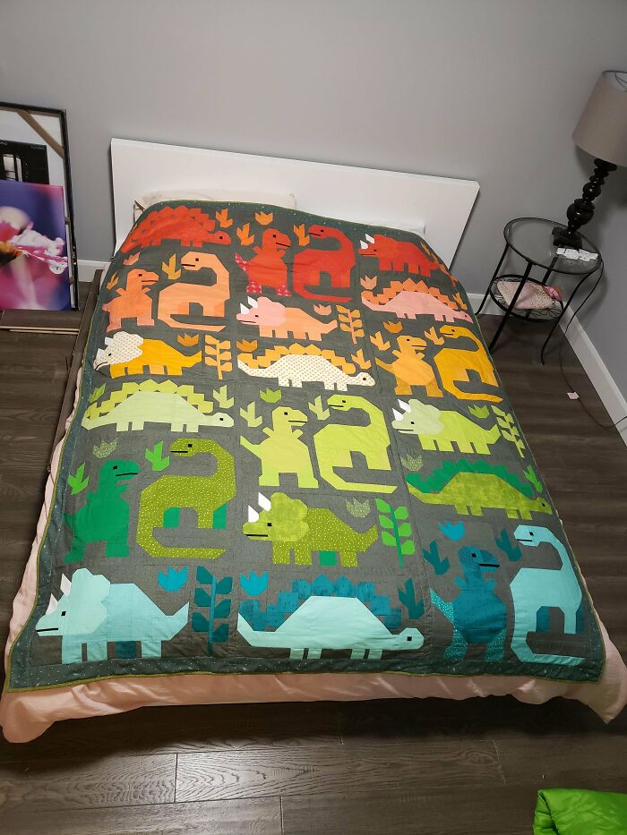 Dinosaurs By Elizabeth Hartman. I Started October 16th And Finished It Today. So Much Fun!