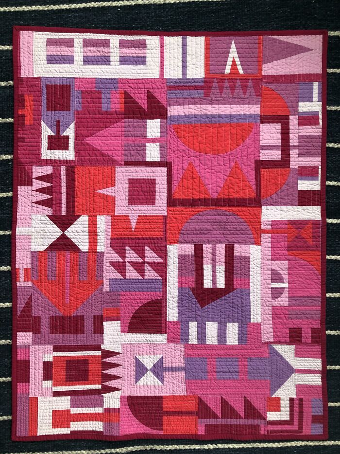 Finally Quilted And Ready To Go To Its New Home!