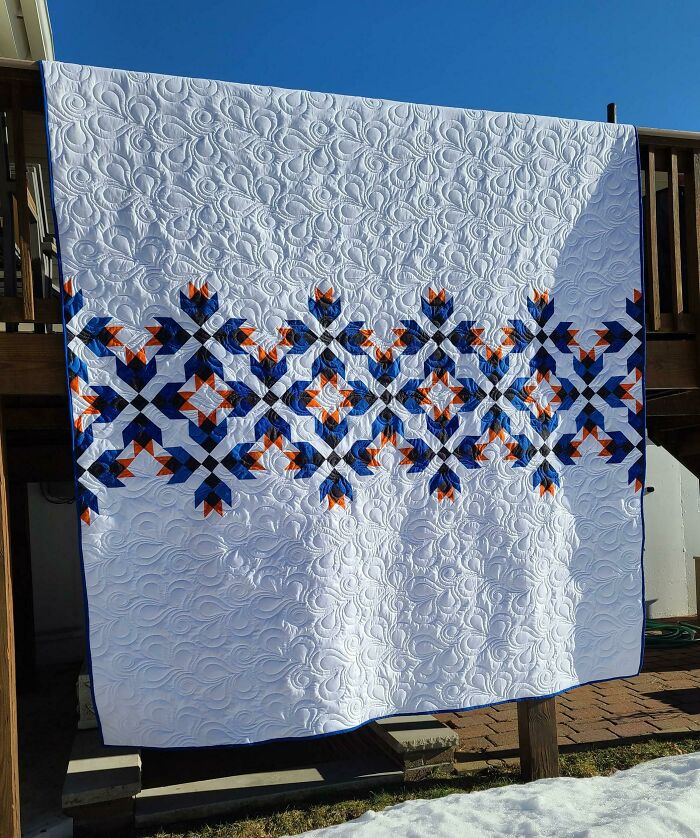 First Time I've Needed To Hang From The Deck To Get A Good Look