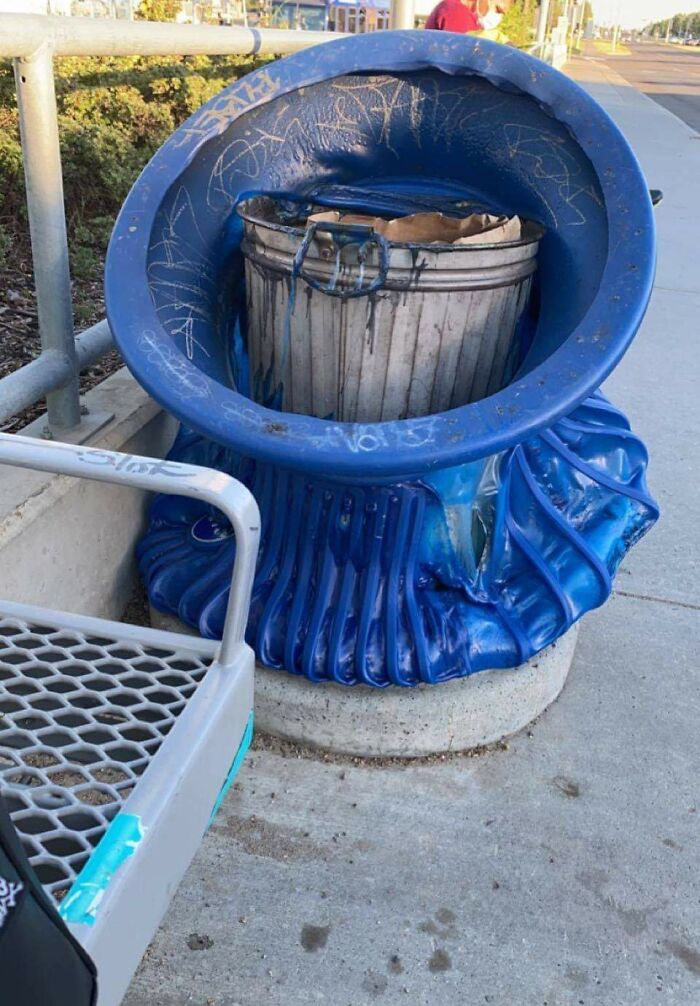 Edmonton Alberta: So Hot Our Plastic Trash Bins Are Melting