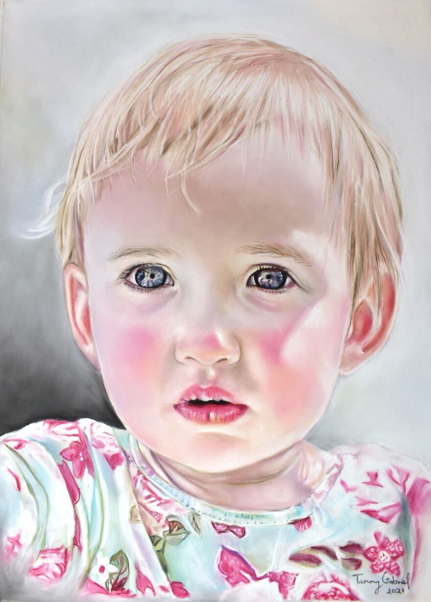 I Create Emotive Pastel Portraits