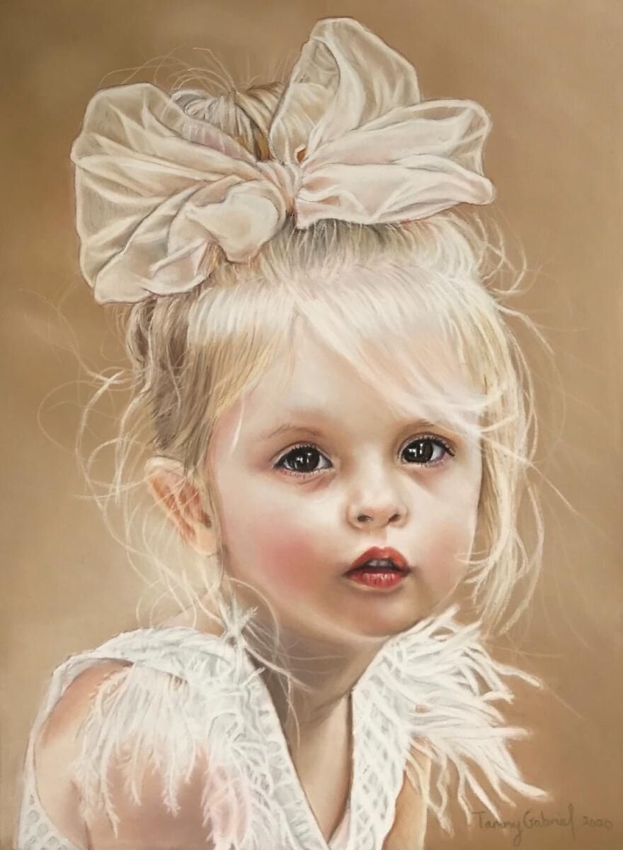 I Create Emotive Pastel Portraits