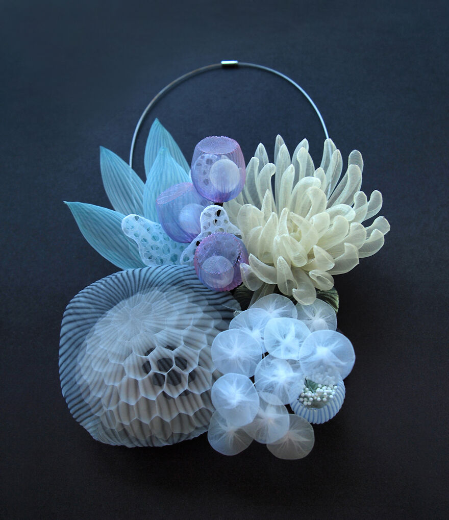 My Evocative Sculptures And Wearable Pieces Were Created With Ordinary Fabric