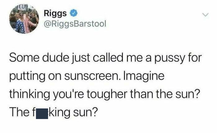 Is It Gay To Not Have Skin Cancer ?