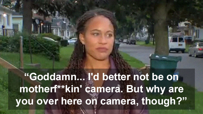 Female Reporter Keeps Her Cool Despite Receiving Disgusting Comments From A Man Right Before Going On Air, Takes The Footage To Twitter