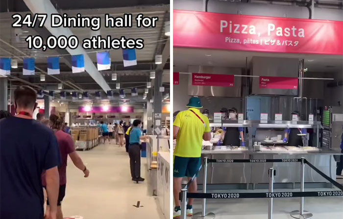 Athlete Shows Off All The Cool Stuff In The Olympic Village In Tokyo That Most Of Us Never See Athlete Shows Off All The Cool Stuff In The Olympic Village In Tokyo That Most Of Us Never See