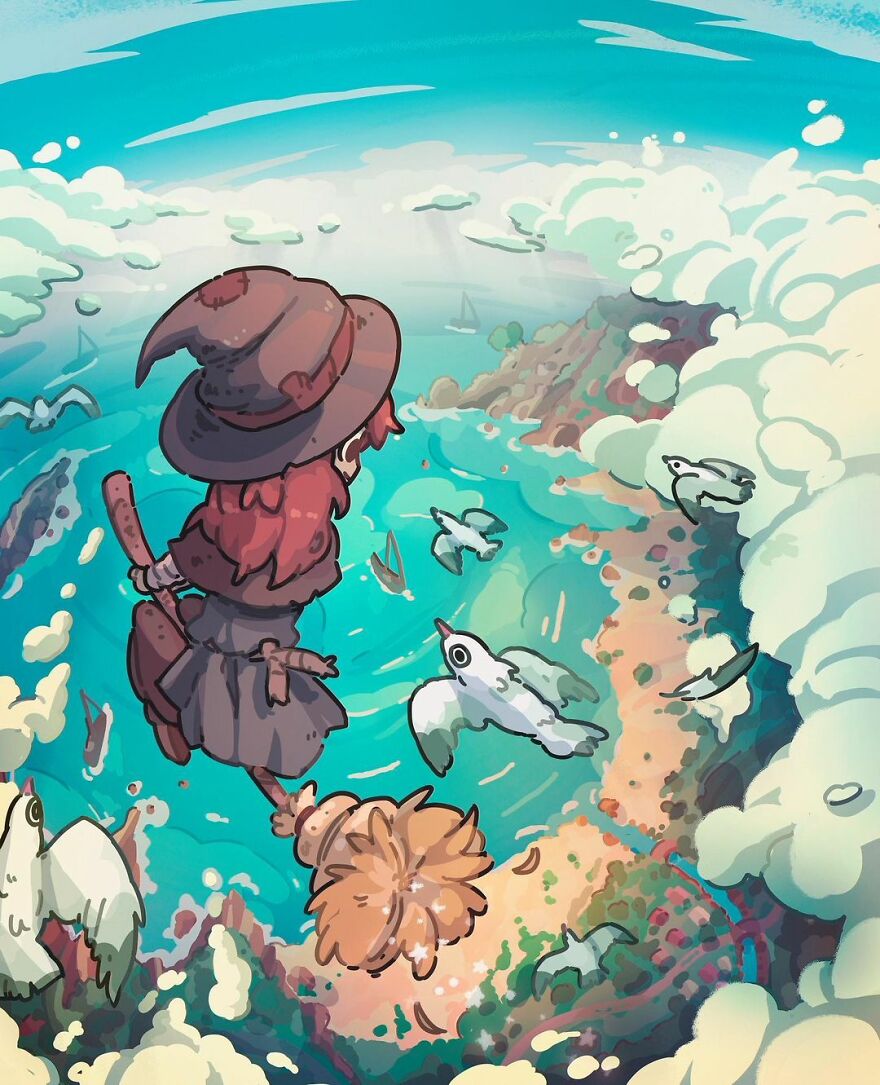 Artist Creates Magical And Whimsical Illustrations