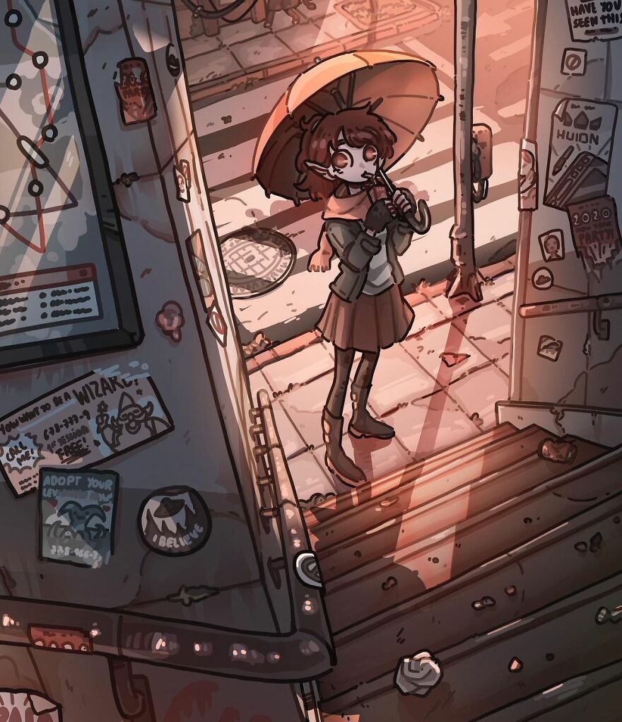 Artist Creates Magical And Whimsical Illustrations