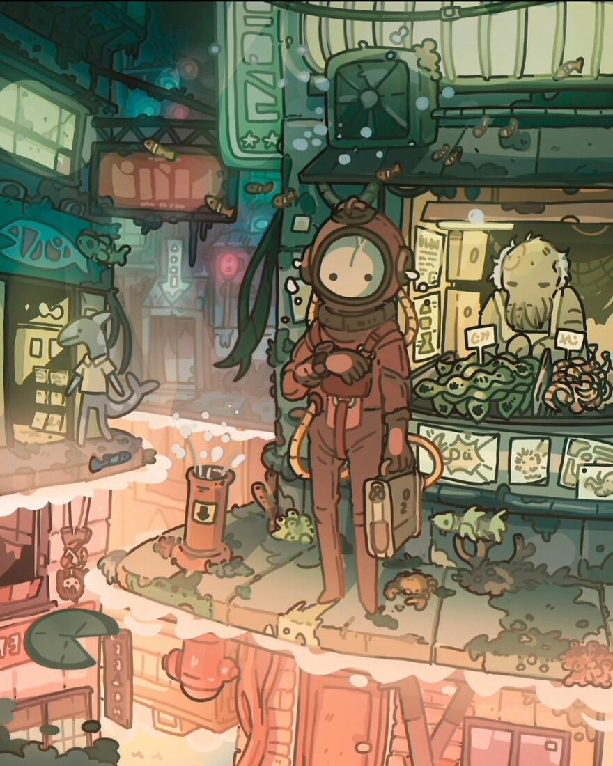 Artist Creates Magical And Whimsical Illustrations