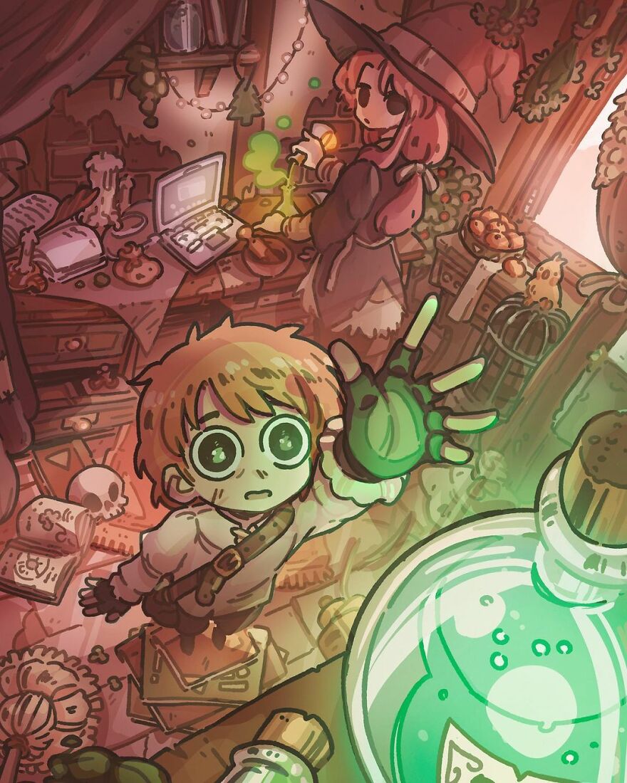 Artist Creates Magical And Whimsical Illustrations