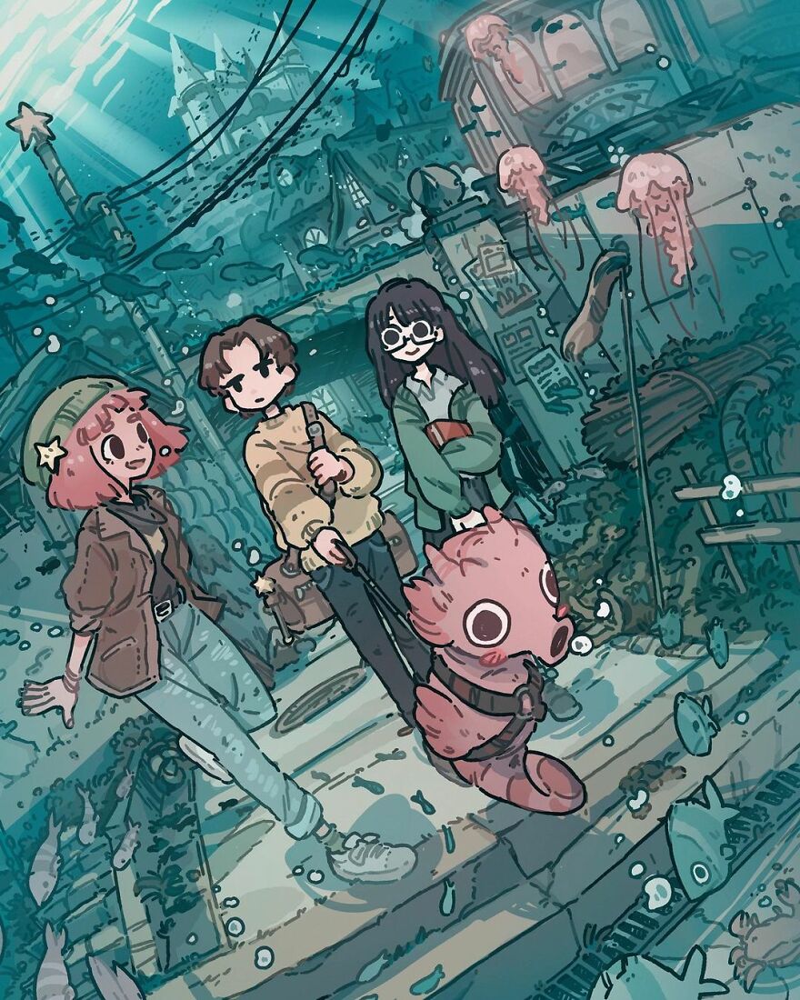 Artist Creates Magical And Whimsical Illustrations