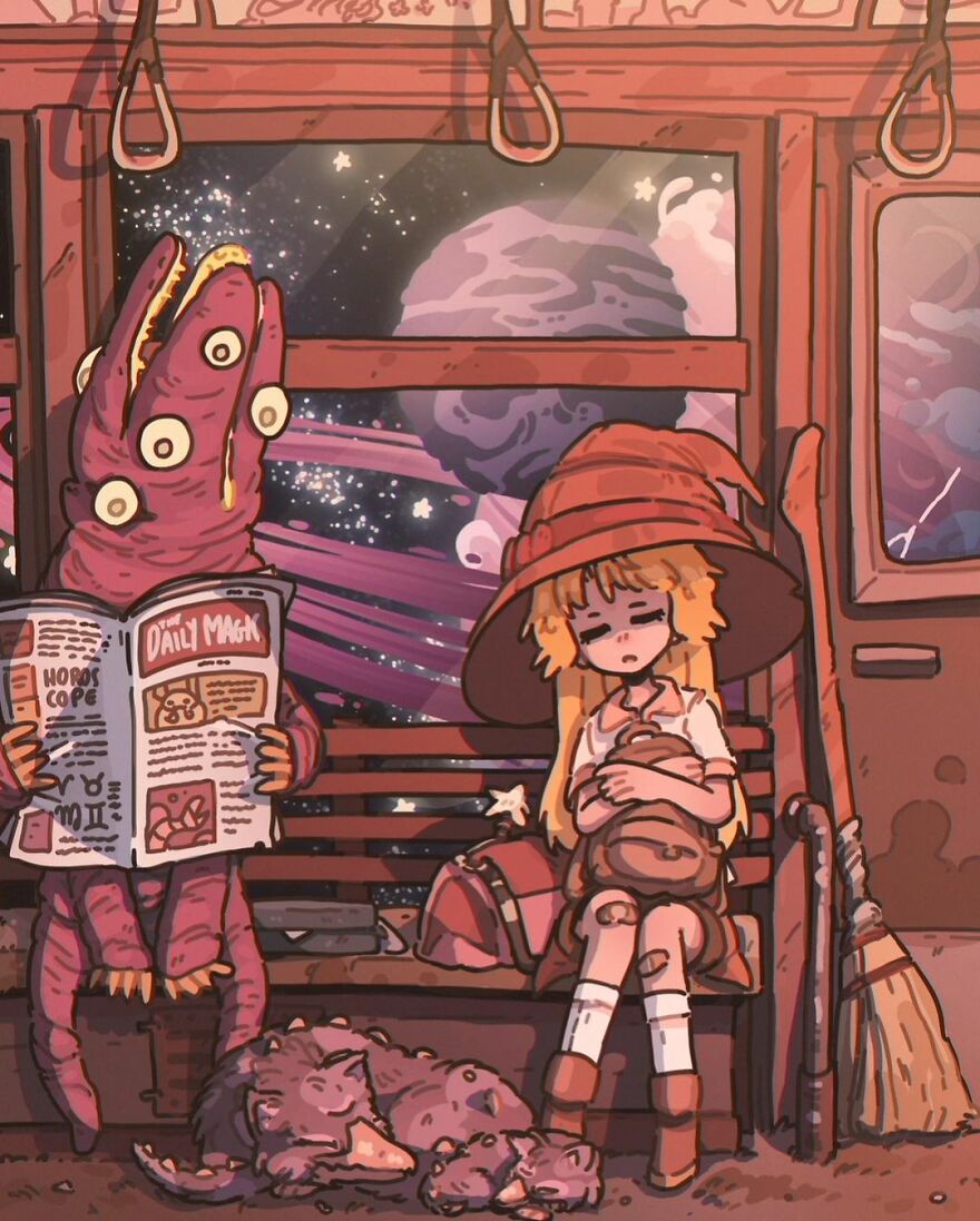 Artist Creates Magical And Whimsical Illustrations