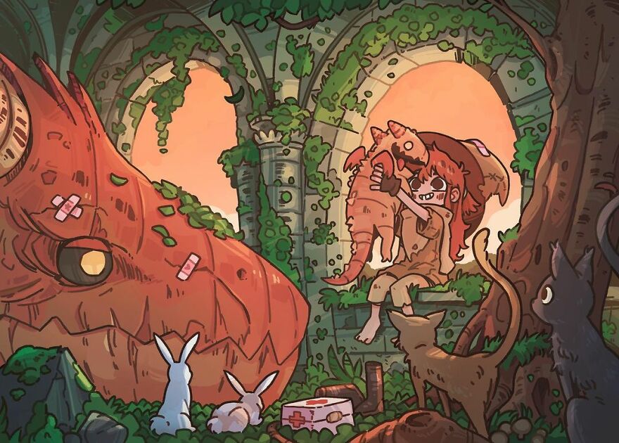Artist Creates Magical And Whimsical Illustrations