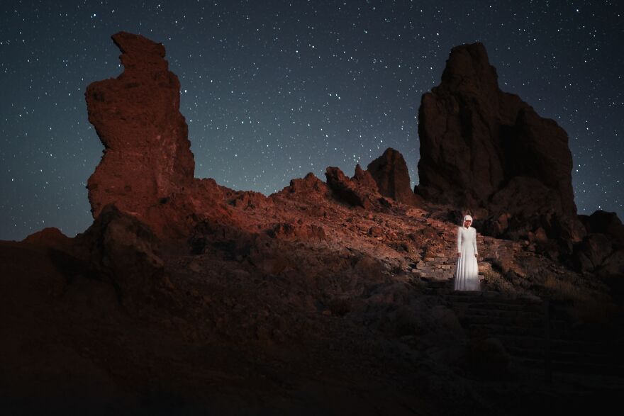 Home Was Calling. She Was Ready To Go