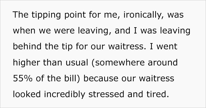 Guy Publicly Shames Wife’s Friend For Being Rude To A Waitress, Asks Online If He Went Too Far Guy Publicly Shames Wife’s Friend For Being Rude To A Waitress, Asks Online If He Went Too Far