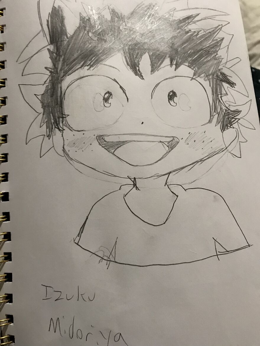 My 11 1/2 My Hero Academia Pencil Drawings
