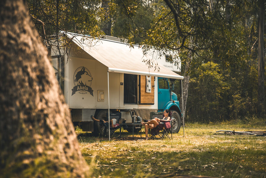 We Decided To Sell Everything We Own, Convert An Old Truck, And Travel The World Together (New Pics) We Decided To Sell Everything We Own, Convert An Old Truck, And Travel The World Together (New Pics)