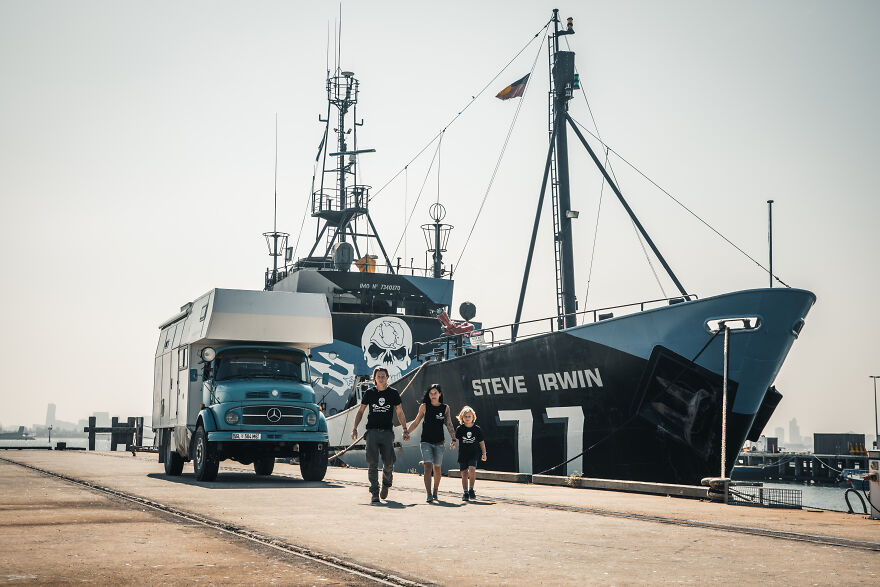 We Decided To Sell Everything We Own, Convert An Old Truck, And Travel The World Together (New Pics)