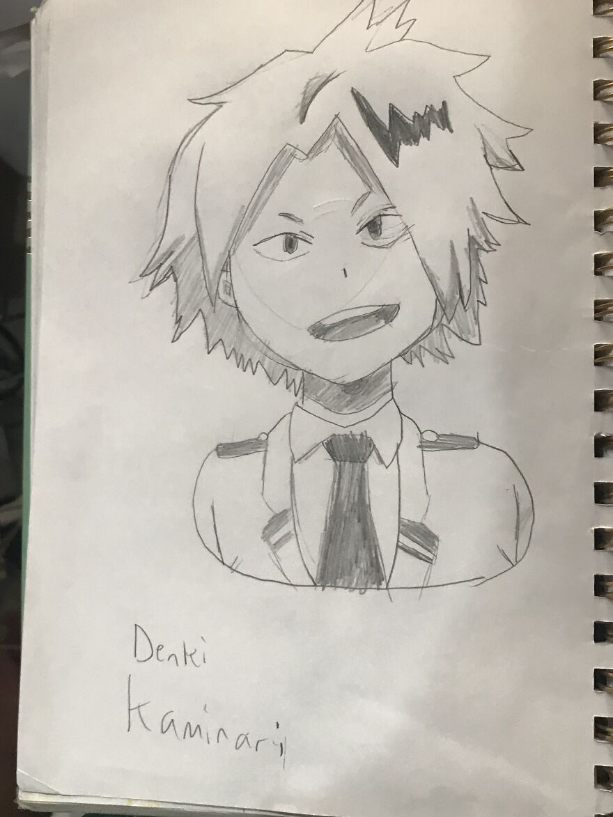 My 11 1/2 My Hero Academia Pencil Drawings