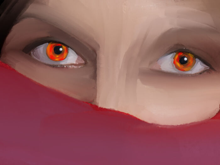 I Love Doing Eyes. This Is One I Just Did A Few Days Ago During A Power Outage.