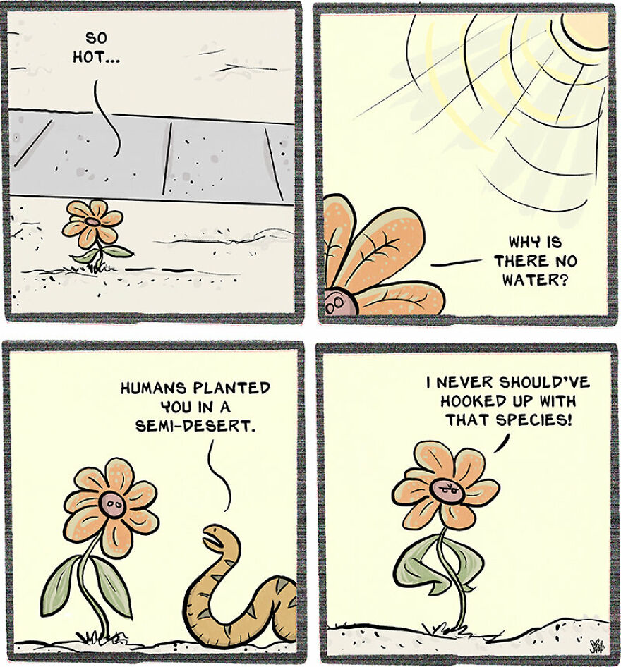 Artist Approaches Everyday Life In A Humorous Way