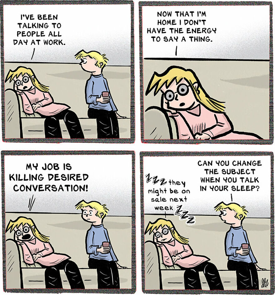 Artist Approaches Everyday Life In A Humorous Way