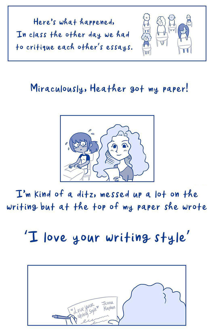 Artist Created Comics Based On Her Experiences In The Queer Dating World