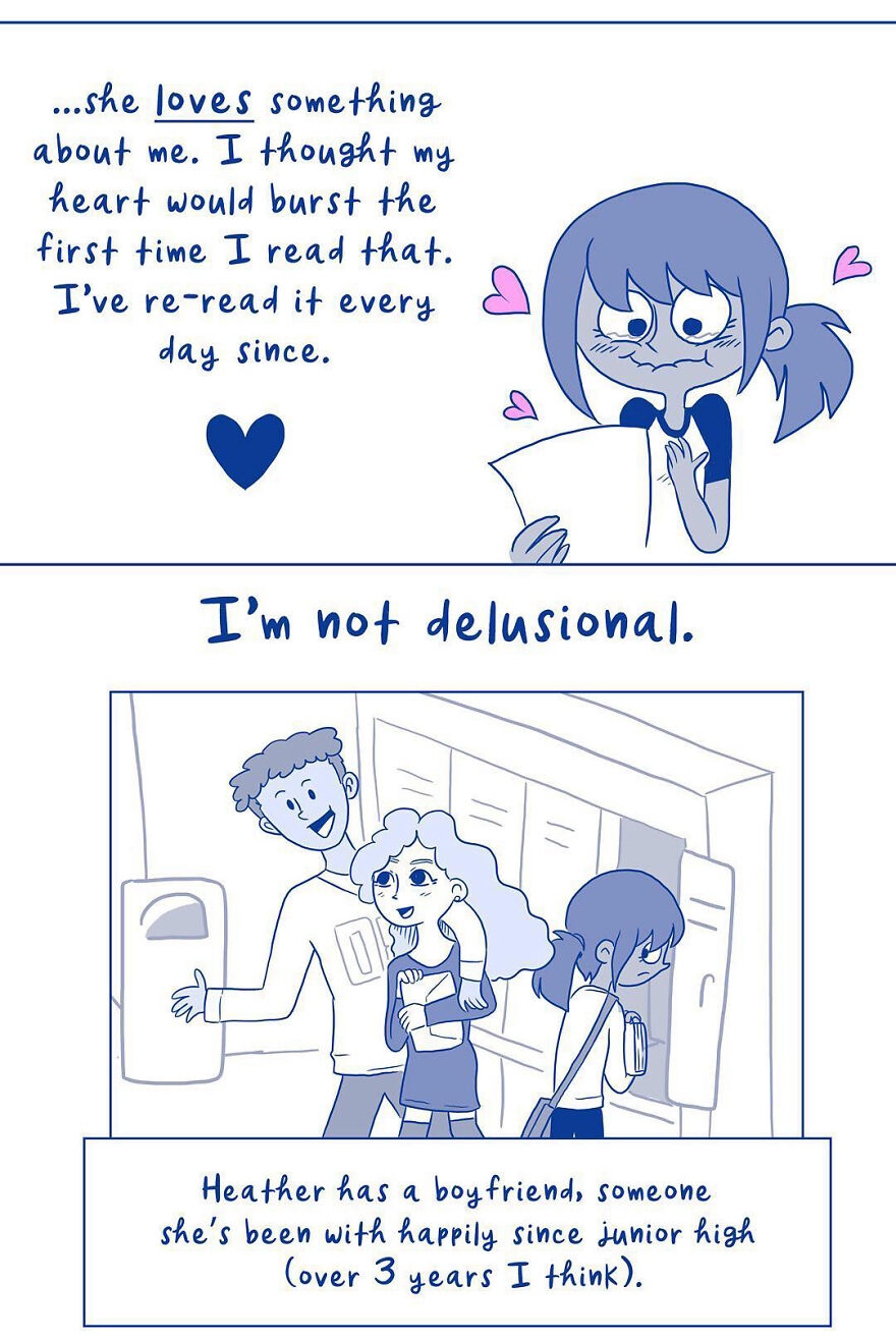 Artist Created Comics Based On Her Experiences In The Queer Dating World Artist Created Comics Based On Her Experiences In The Queer Dating World