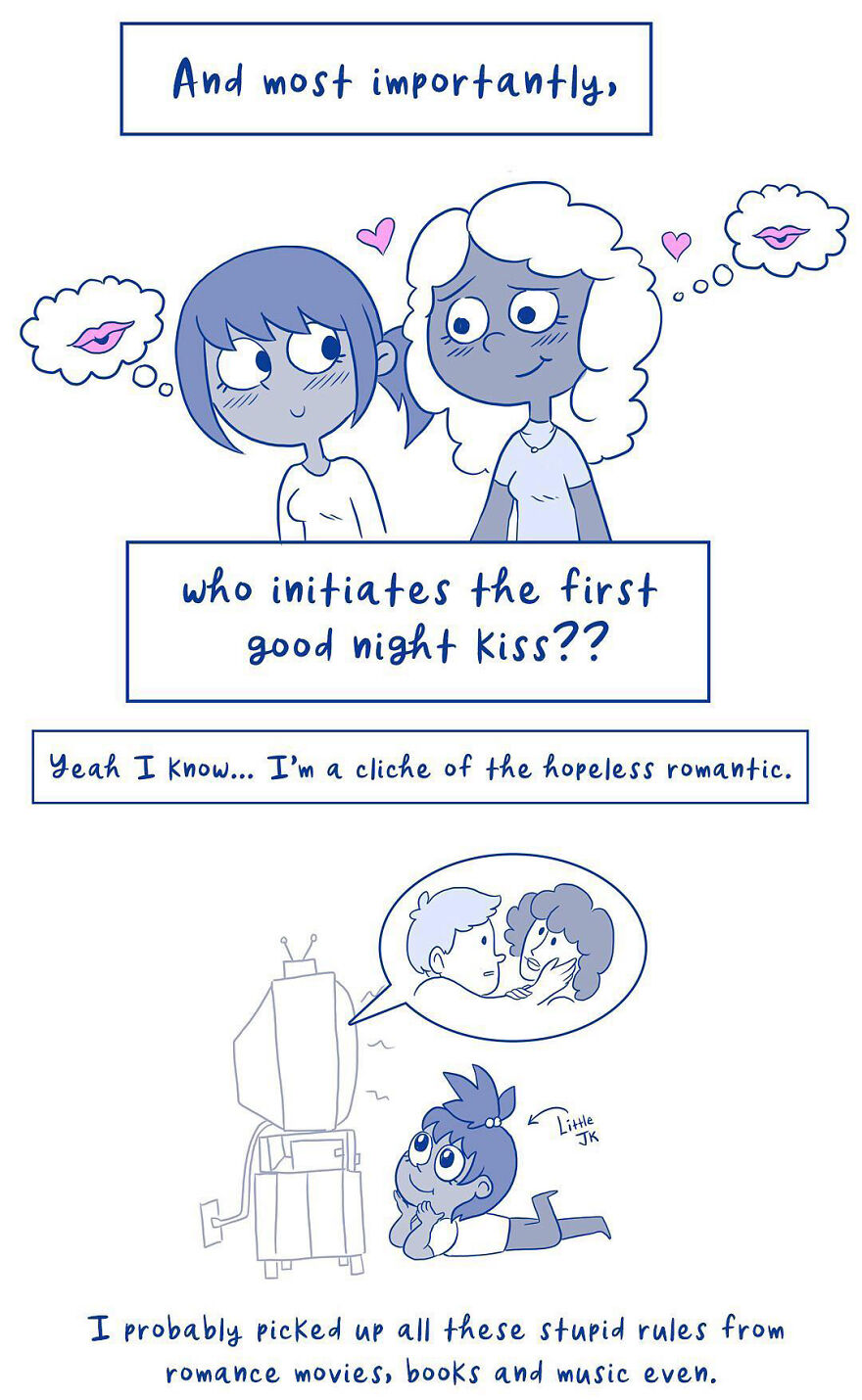 Artist Created Comics Based On Her Experiences In The Queer Dating World