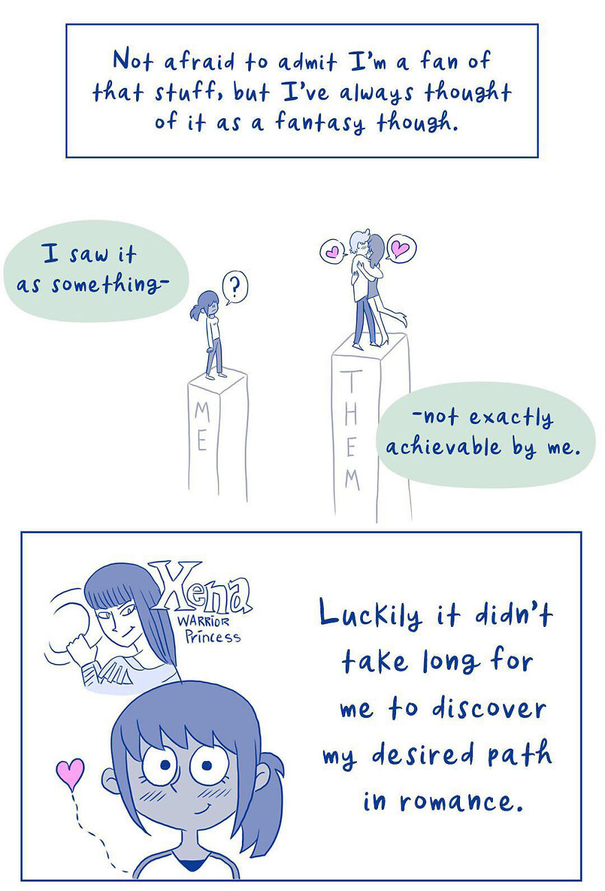 Artist Created Comics Based On Her Experiences In The Queer Dating World Artist Created Comics Based On Her Experiences In The Queer Dating World