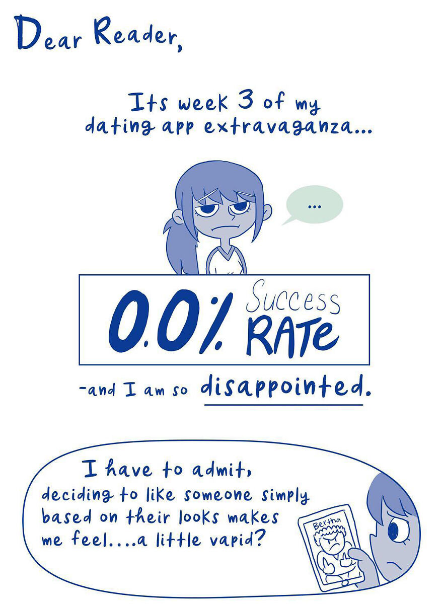 Artist Created Comics Based On Her Experiences In The Queer Dating World Artist Created Comics Based On Her Experiences In The Queer Dating World