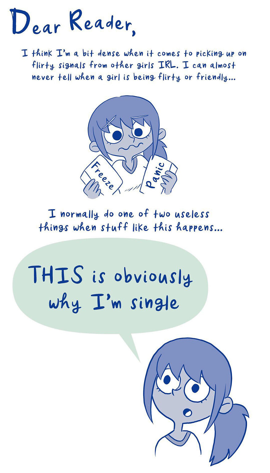 Artist Created Comics Based On Her Experiences In The Queer Dating World Artist Created Comics Based On Her Experiences In The Queer Dating World