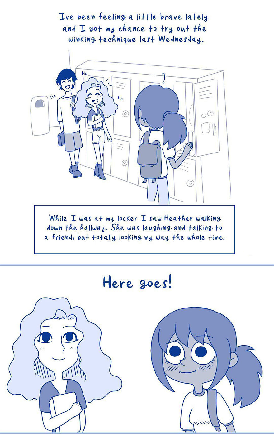 Artist Created Comics Based On Her Experiences In The Queer Dating World