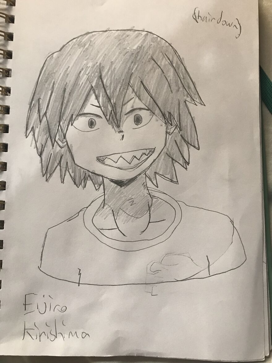 My 11 1/2 My Hero Academia Pencil Drawings
