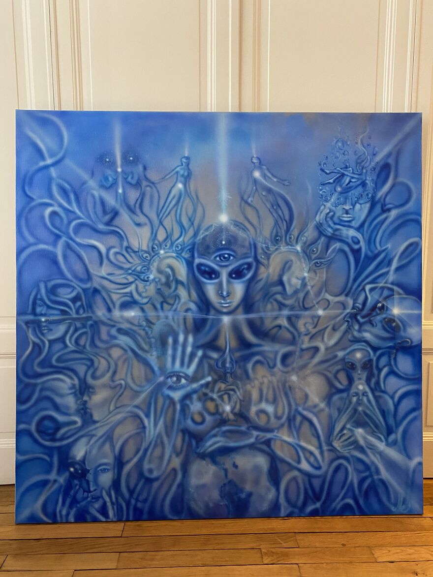 I Created Spiritual Paintings