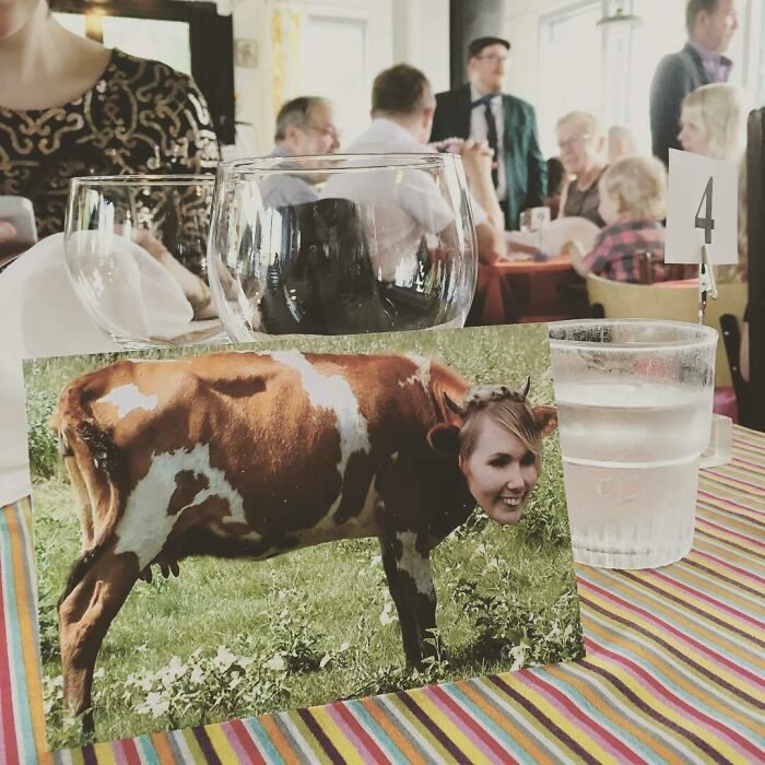 Everybody Had A Personal Photo Of Themselves In The Wedding