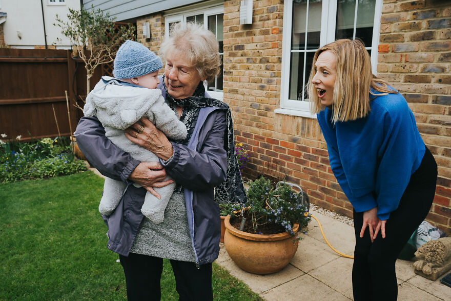 Here Are My Photographs Of Families Meeting Their Lockdown Babies