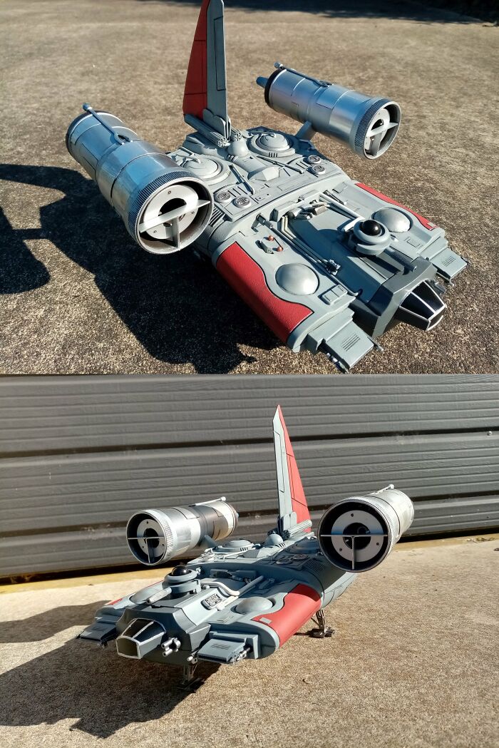 I Make Sci-Fi Models Out Of Junk